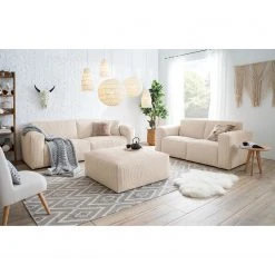 Ars Natura 3-Sitzer Sofa LORALAI - Cordstoff Lola: Creme -Wohnzimmermöbel boutique en ligne 1000123336 180928 15255401 MOOD GALLERYIMAGES P000000001000123336 mood
