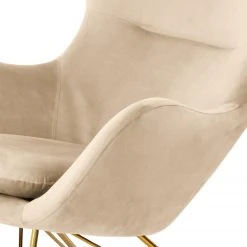 Jack & Alice Schaukelsessel Skamby - Samt - Creme 23 Jack & Alice Schaukelsessel Skamby - Samt - Creme -Wohnzimmermöbel boutique en ligne 1000123363 181219 09580500006 GALLERYIMAGES P000000001000123363