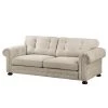Velvet Studio Sofa Marau (3-Sitzer) - Granit