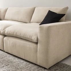 Studio Copenhagen Ecksofa Velada - Webstoff - Kaschmir -Wohnzimmermöbel boutique en ligne 1000125302 210222 07022500030 DETAILS P000000001000125302