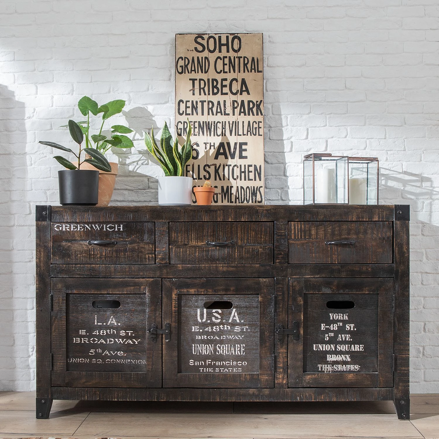 Ars manufacti Sideboard Keyport II - Mango massiv 3 Ars manufacti Sideboard Keyport II - Mango massiv – Bild 3