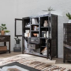 Ars manufacti Highboard Keyport II - Mango massiv -Wohnzimmermöbel boutique en ligne 1000125896 190523 11150300069 MOOD GALLERYIMAGES P000000001000125896 mood