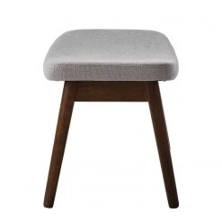 Mørteens Polsterhocker Joreen II - Webstoff - Lichtgrau -Wohnzimmermöbel boutique en ligne 1000126082 190502 13171100021 GALLERYIMAGES P000000001000126082