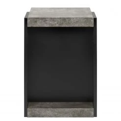 Temahome Beistelltisch Klaus - Beton Dekor / Schwarz -Wohnzimmermöbel boutique en ligne 1000126110 201016 13281300328 DETAILS P000000001000126110