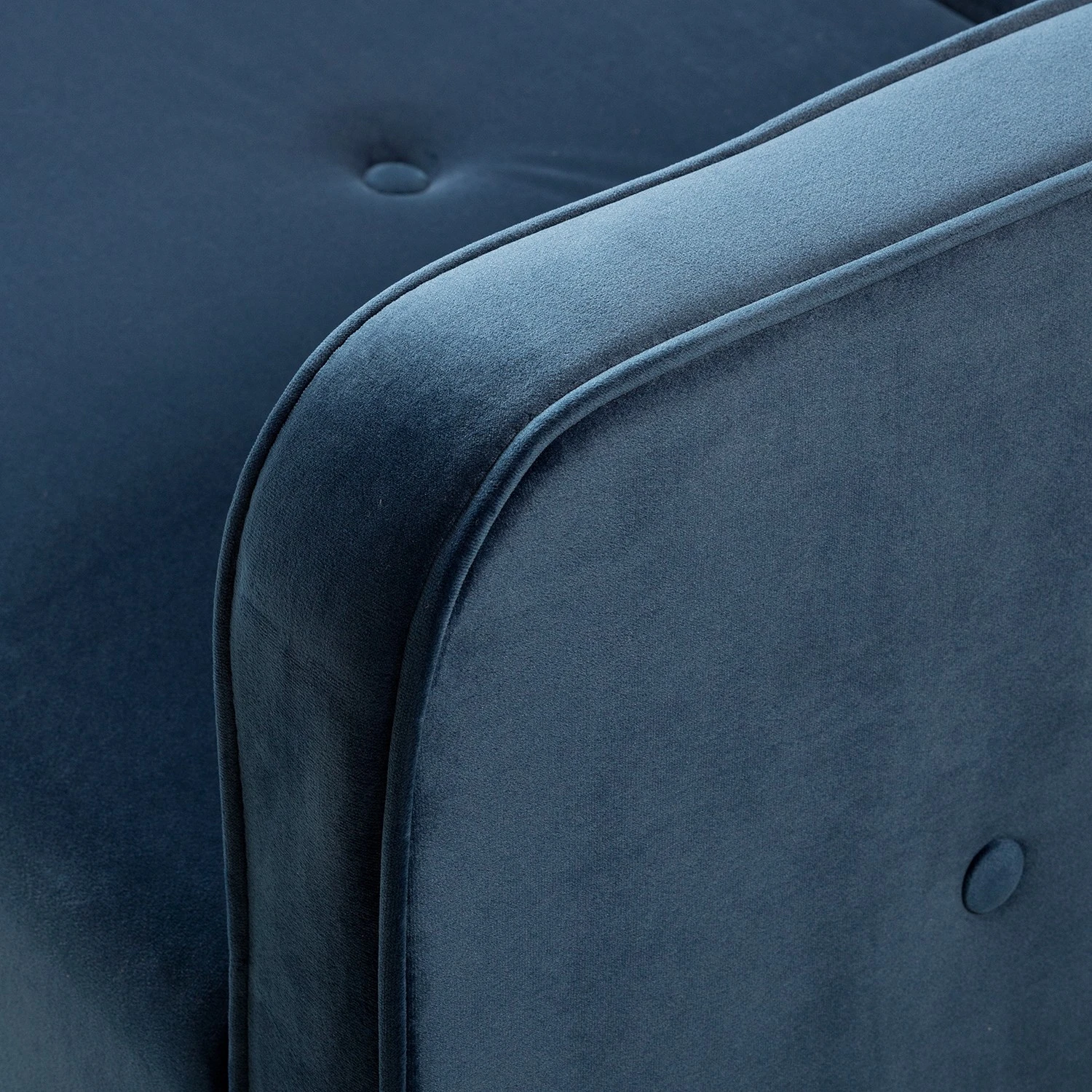 Jack & Alice Schlafsofa Daru I - Samt - Dunkelblau 9 Jack & Alice Schlafsofa Daru I - Samt - Dunkelblau – Bild 9