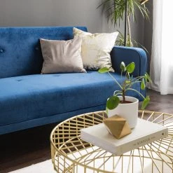 Jack & Alice Schlafsofa Daru I - Samt - Dunkelblau 38 Jack & Alice Schlafsofa Daru I - Samt - Dunkelblau -Wohnzimmermöbel boutique en ligne 1000126913 200514 12275400010 DETAILS P000000001000126913