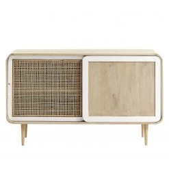 Norrwood Sideboard Gunnebo - Mango massiv - Mango / Weiß -Wohnzimmermöbel boutique en ligne 1000127301 180810 15411907 GALLERYIMAGES P000000001000127301