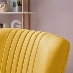 Mørteens Sessel Volos - Flachgewebe - Gelb 18 Mørteens Sessel Volos - Flachgewebe - Gelb -Wohnzimmermöbel boutique en ligne 1000127981 200513 12345800016 DETAILS P000000001000127981