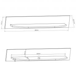 Fredriks Wandboard Karlsburg - Weiß / Beton Dekor 15 Fredriks Wandboard Karlsburg - Weiß / Beton Dekor -Wohnzimmermöbel boutique en ligne 1000128191 210429 08265700005 SKETCH DETAILS P000000001000128191 sketch