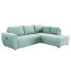 Fredriks Ecksofa Camargo - Strukturstoff - Mint
