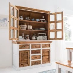 Maison Belfort Sideboard Newhaven - Mango teilmassiv - Mango / Weiß 12 Maison Belfort Sideboard Newhaven - Mango teilmassiv - Mango / Weiß -Wohnzimmermöbel boutique en ligne 1000128954 200122 18404800045 MOOD DETAILS P000000001000128954 mood