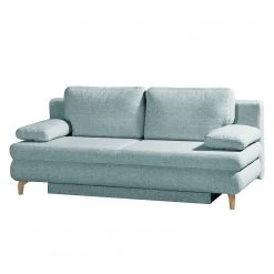 Mørteens Schlafsofa Seiling - Strukturstoff - Pastellblau
