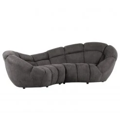 Fredriks Bigsofa Blair II - Webstoff - Grau