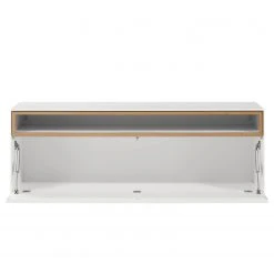 Now! by hülsta Wohnwand hülsta now easy II (4-teilig) - Lack Reinweiß / Natureiche -Wohnzimmermöbel boutique en ligne 1000131851 180925 15314307 GALLERYIMAGES P000000001000131851