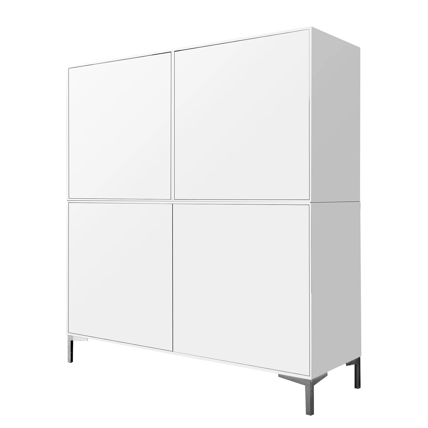 Now! by hülsta Highboard hülsta now easy - Lack Reinweiß 1 Now! by hülsta Highboard hülsta now easy - Lack Reinweiß