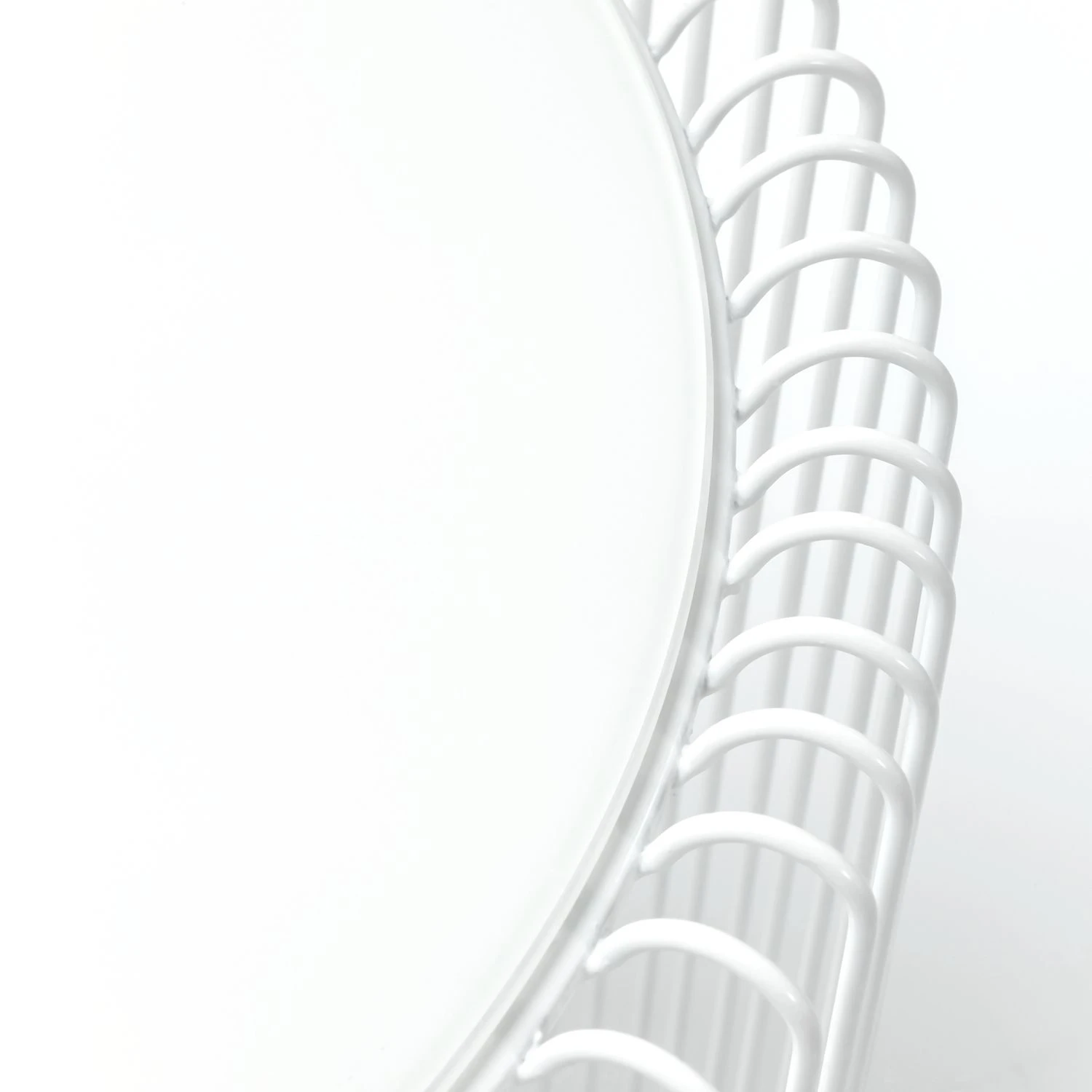 Kare Design Beistelltisch Wire I (2-er Set) - Glas / Stahl - Weiß 5 Kare Design Beistelltisch Wire I (2-er Set) - Glas / Stahl - Weiß – Bild 5