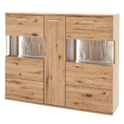 Naturoo Higboard Ristiina I - Eiche teilmassiv - Eiche Bianco / Eiche Bianco Dekor