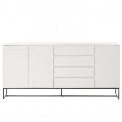 Fredriks Sideboard Zaddy I - Weiß / Schwarz -Wohnzimmermöbel boutique en ligne 1000134689 210426 13542800015 DETAILS P000000001000134689