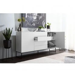 Fredriks Sideboard Zaddy II - Weiß 26 Fredriks Sideboard Zaddy II - Weiß -Wohnzimmermöbel boutique en ligne 1000134696 190723 16140800016 MOOD DETAILS P000000001000134696 mood