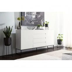 Fredriks Sideboard Zaddy II - Weiß 42 Fredriks Sideboard Zaddy II - Weiß -Wohnzimmermöbel boutique en ligne 1000134696 210426 15154100015 MOOD DETAILS P000000001000134696 mood