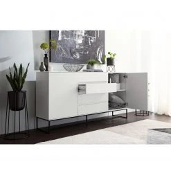 Fredriks Sideboard Zaddy II - Weiß 43 Fredriks Sideboard Zaddy II - Weiß -Wohnzimmermöbel boutique en ligne 1000134696 210426 15154200016 MOOD DETAILS P000000001000134696 mood