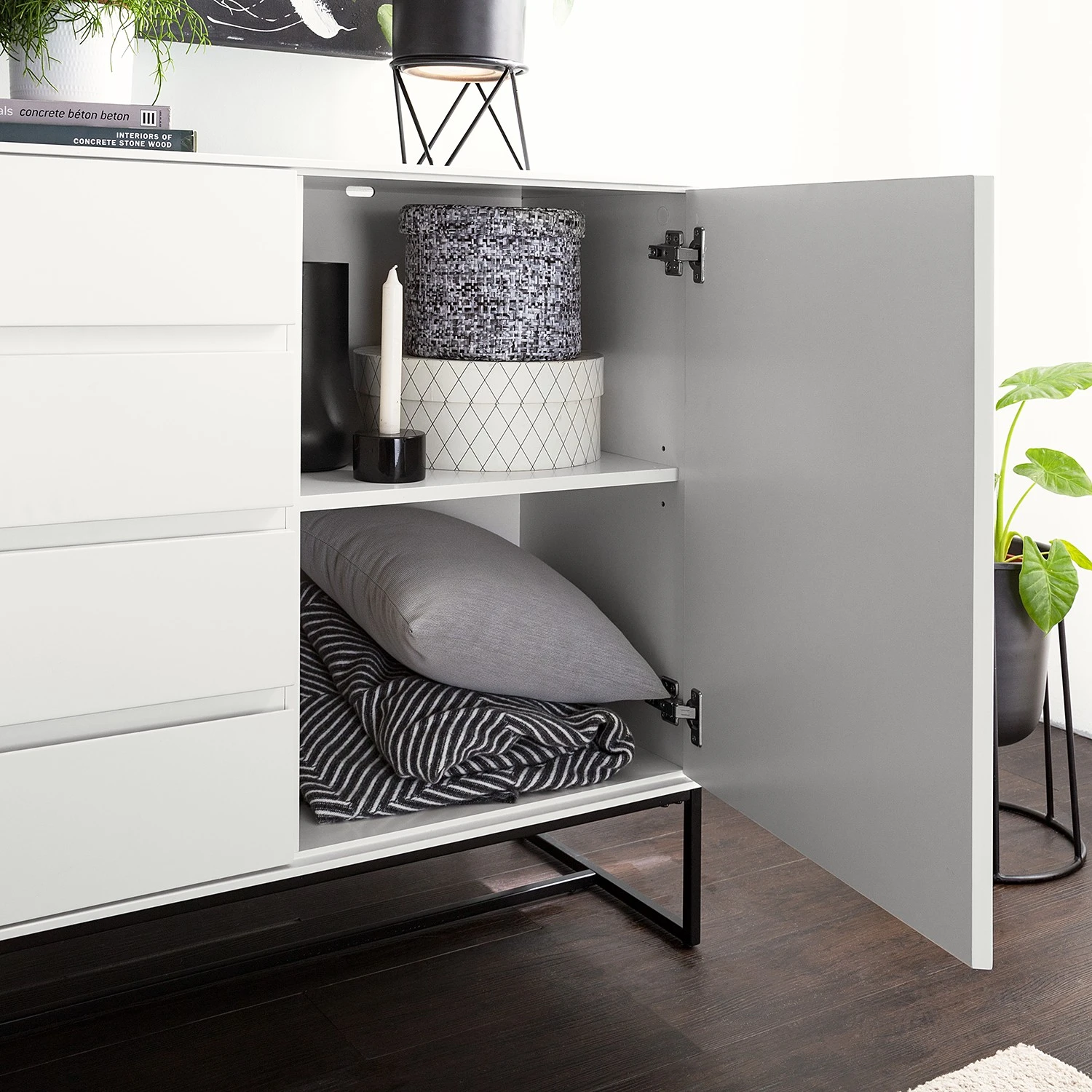 Fredriks Sideboard Zaddy II - Weiß 24 Fredriks Sideboard Zaddy II - Weiß – Bild 24