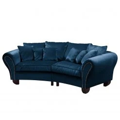Jack & Alice Bigsofa Sells - Samt - Marineblau