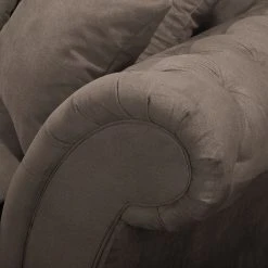 Maison Belfort Bigsofa Pacoa - Antiklederlook - Dunkelbraun - Mit Hocker -Wohnzimmermöbel boutique en ligne 1000135719 181018 163133961 GALLERYIMAGES P000000001000135719