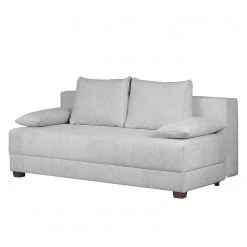 Fredriks Boxspring-Schlafsofa Dingo I Webstoff - Kies
