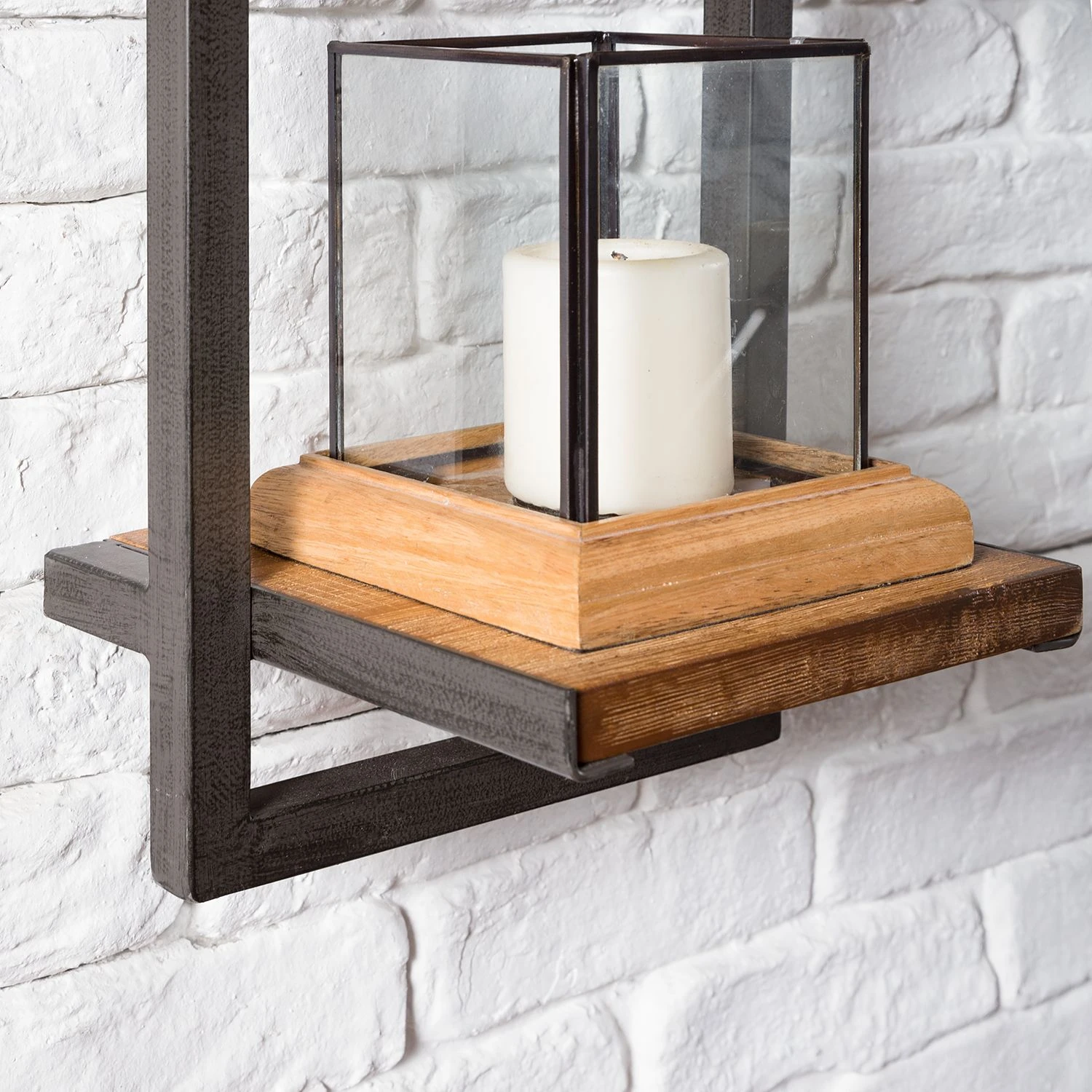 Ars manufacti Wandregal-Set Manchester (3-teilig) - Akazie massiv / Metall - Akazie / Anthrazit 10 Ars manufacti Wandregal-Set Manchester (3-teilig) - Akazie massiv / Metall - Akazie / Anthrazit – Bild 10