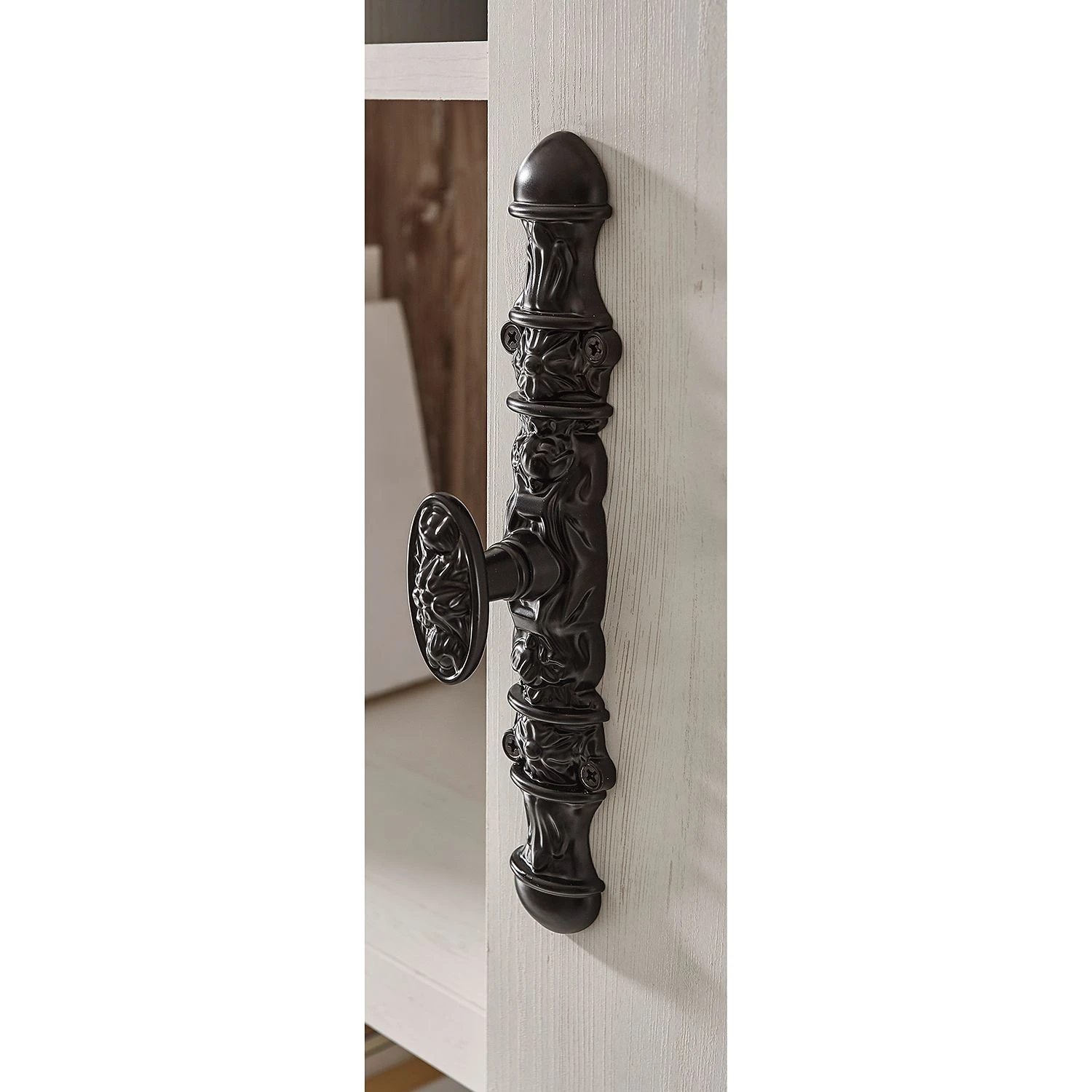 Ridgevalley Wohnwand Lewk III (4-teilig) - Pinie Weiß Dekor / Pinie Dekor 3 Ridgevalley Wohnwand Lewk III (4-teilig) - Pinie Weiß Dekor / Pinie Dekor – Bild 3