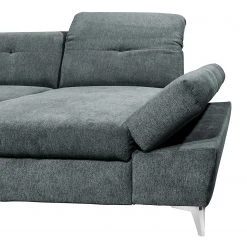 Fredriks Wohnlandschaft Easton - Microfaser - Microfaser Ranu: Anthrazit - Longchair davorstehend rechts / Ottomane links -Wohnzimmermöbel boutique en ligne 1000136743 181026 16490026 GALLERYIMAGES P000000001000136743