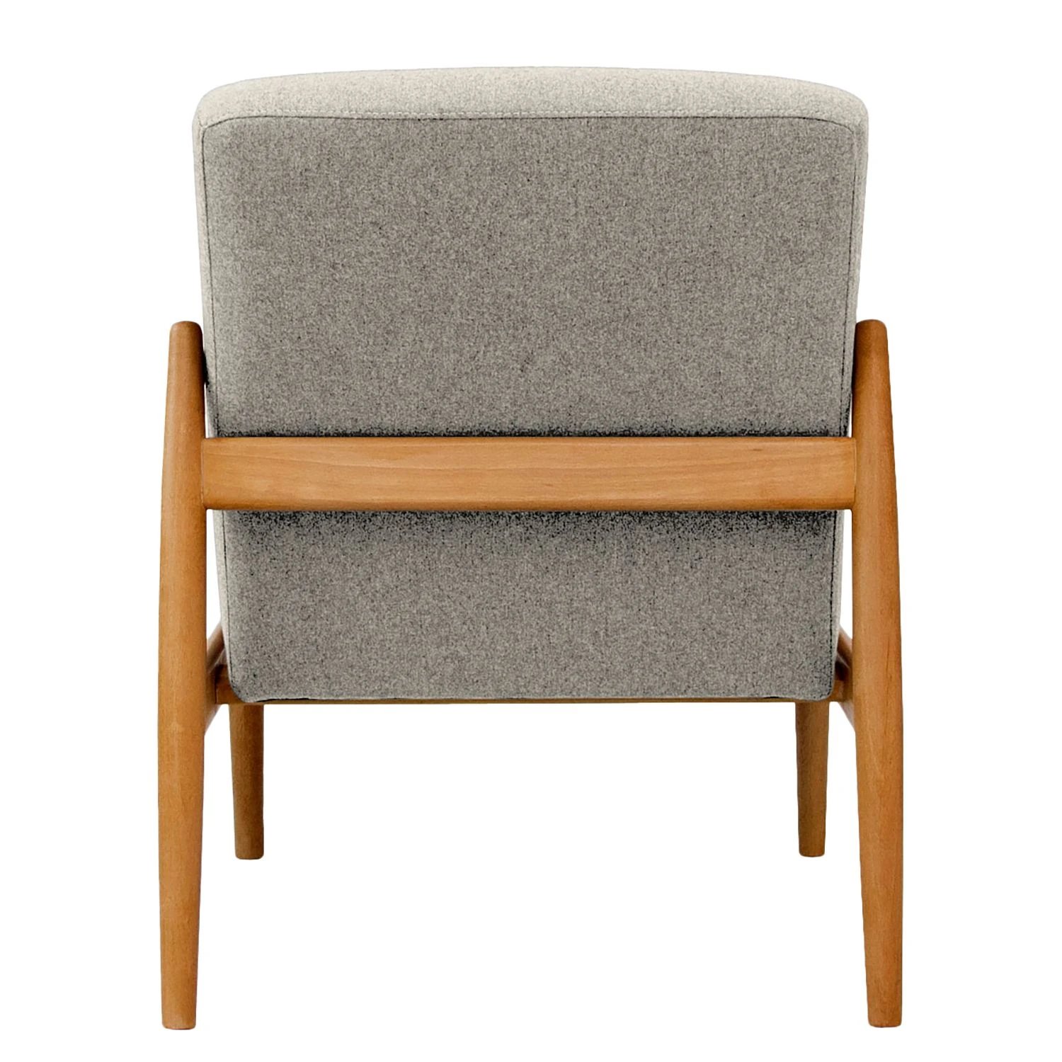 Studio Copenhagen Sessel Froid - Webstoff - Webstoff Claris: Grau - Hellbraun 4 Studio Copenhagen Sessel Froid - Webstoff - Webstoff Claris: Grau - Hellbraun – Bild 4