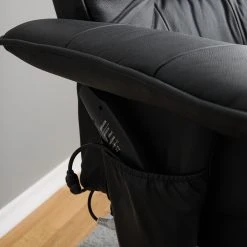 Loftscape Relaxsessel Wesburn II - Echtleder / Kunstleder - Schwarz -Wohnzimmermöbel boutique en ligne 1000139817 210430 12374700008 DETAILS P000000001000139817