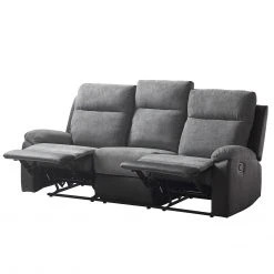 Loftscape Relaxsofa Warmun (3-Sitzer) - Kunstleder / Microfaser - Schwarz / Grau 25 Loftscape Relaxsofa Warmun (3-Sitzer) - Kunstleder / Microfaser - Schwarz / Grau -Wohnzimmermöbel boutique en ligne 1000139824 200807 14135800003 DETAILS P000000001000139824