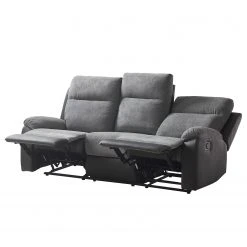 Loftscape Relaxsofa Warmun (3-Sitzer) - Kunstleder / Microfaser - Schwarz / Grau 26 Loftscape Relaxsofa Warmun (3-Sitzer) - Kunstleder / Microfaser - Schwarz / Grau -Wohnzimmermöbel boutique en ligne 1000139824 200807 14140000004 DETAILS P000000001000139824