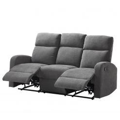 Loftscape Relaxsofa Grandhan (3-Sitzer) - Microfaser - Grau -Wohnzimmermöbel boutique en ligne 1000139825 200807 14143300018 DETAILS P000000001000139825