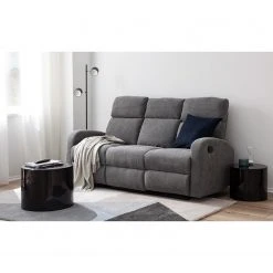 Loftscape Relaxsofa Grandhan (3-Sitzer) - Microfaser - Grau -Wohnzimmermöbel boutique en ligne 1000139825 201111 10410200006 MOOD DETAILS P000000001000139825 mood