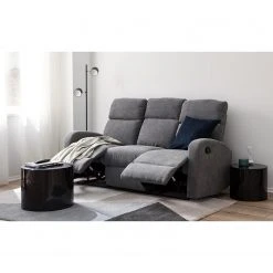 Loftscape Relaxsofa Grandhan (3-Sitzer) - Microfaser - Grau -Wohnzimmermöbel boutique en ligne 1000139825 201111 10410200007 MOOD DETAILS P000000001000139825 mood