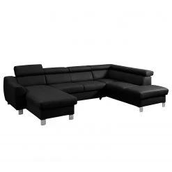 Loftscape Wohnlandschaft Burnside I - Echtleder / Kunstleder - Schwarz - Longchair davorstehend links / Ottomane rechts - Mit Schlaffunktion 14 Loftscape Wohnlandschaft Burnside I - Echtleder / Kunstleder - Schwarz - Longchair davorstehend links / Ottomane rechts - Mit Schlaffunktion -Wohnzimmermöbel boutique en ligne 1000142110 181106 152820113 GALLERYIMAGES P000000001000142110