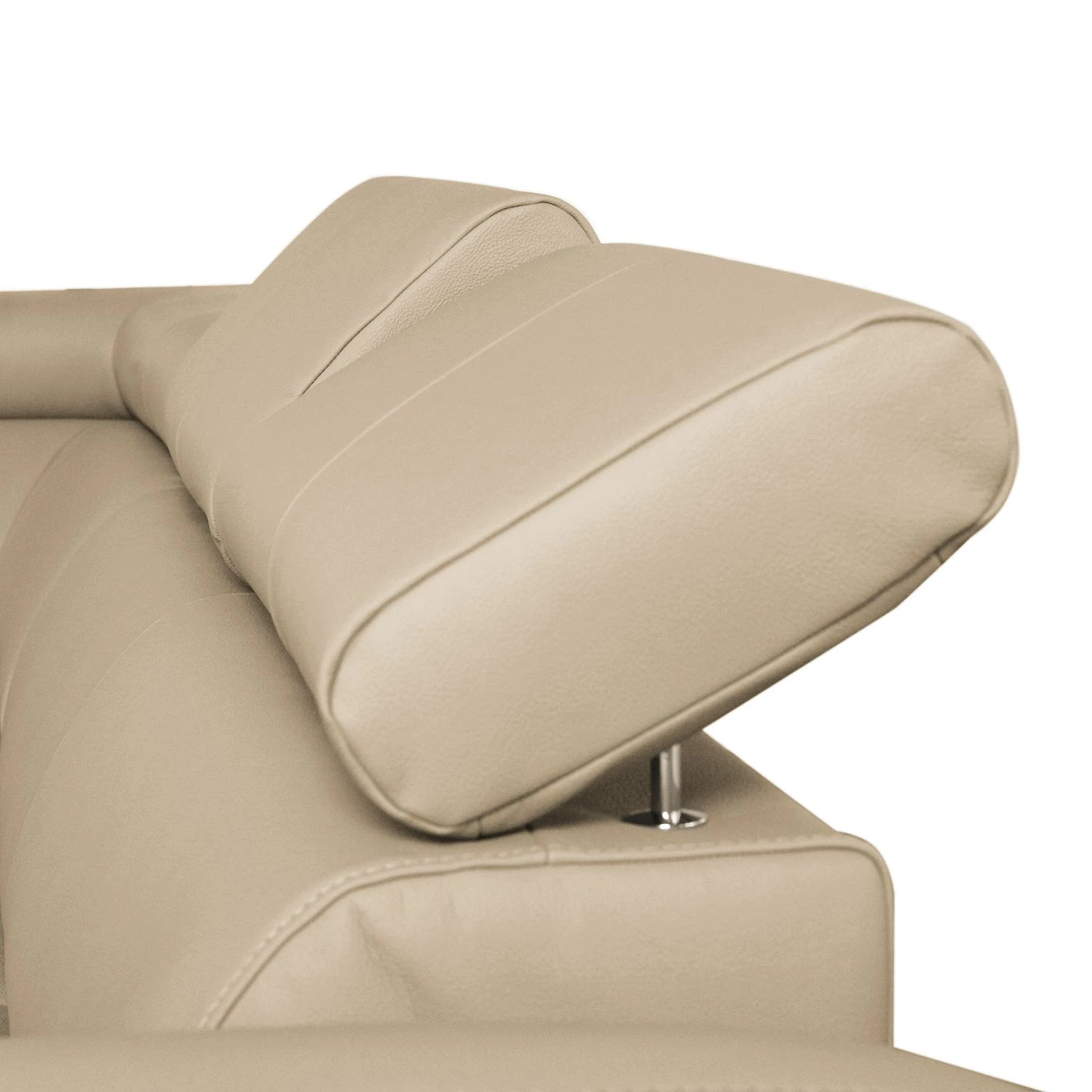 Loftscape Ecksofa Burnside I - Echtleder / Kunstleder - Warmes Beige - Longchair davorstehend links - Mit Schlaffunktion 8 Loftscape Ecksofa Burnside I - Echtleder / Kunstleder - Warmes Beige - Longchair davorstehend links - Mit Schlaffunktion – Bild 8