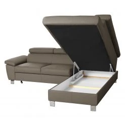 Loftscape Ecksofa Waal I - Echtleder / Kunstleder - Taupe - Ottomane davorstehend rechts - Mit Schlaffunktion 21 Loftscape Ecksofa Waal I - Echtleder / Kunstleder - Taupe - Ottomane davorstehend rechts - Mit Schlaffunktion -Wohnzimmermöbel boutique en ligne 1000142200 181106 153028932 GALLERYIMAGES P000000001000142200