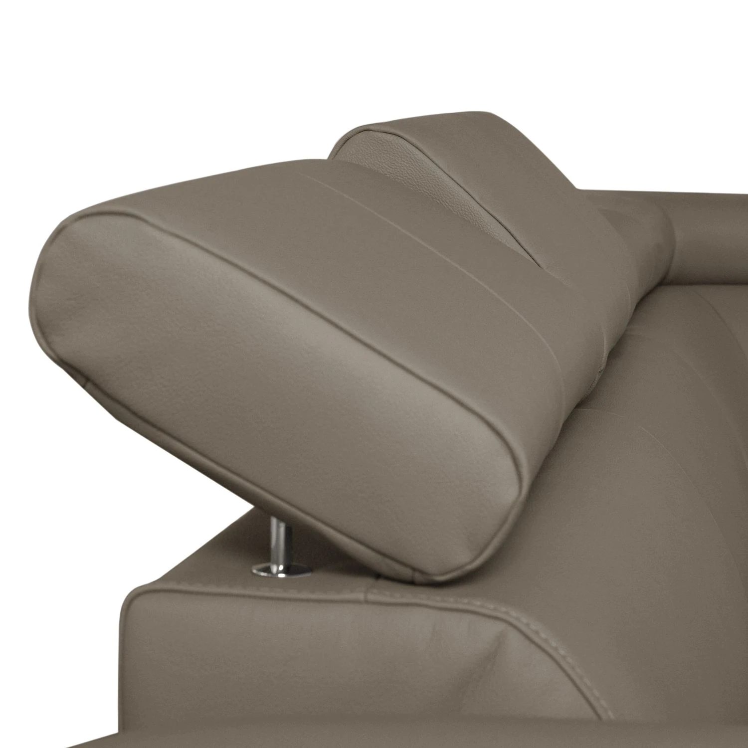 Loftscape Ecksofa Waal I - Echtleder / Kunstleder - Taupe - Ottomane davorstehend rechts - Mit Schlaffunktion 11 Loftscape Ecksofa Waal I - Echtleder / Kunstleder - Taupe - Ottomane davorstehend rechts - Mit Schlaffunktion – Bild 11