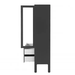 Tenzo Vitrinenschrank Uno - Dunkelgrau -Wohnzimmermöbel boutique en ligne 1000143937 200527 07432200814 DETAILS P000000001000143937