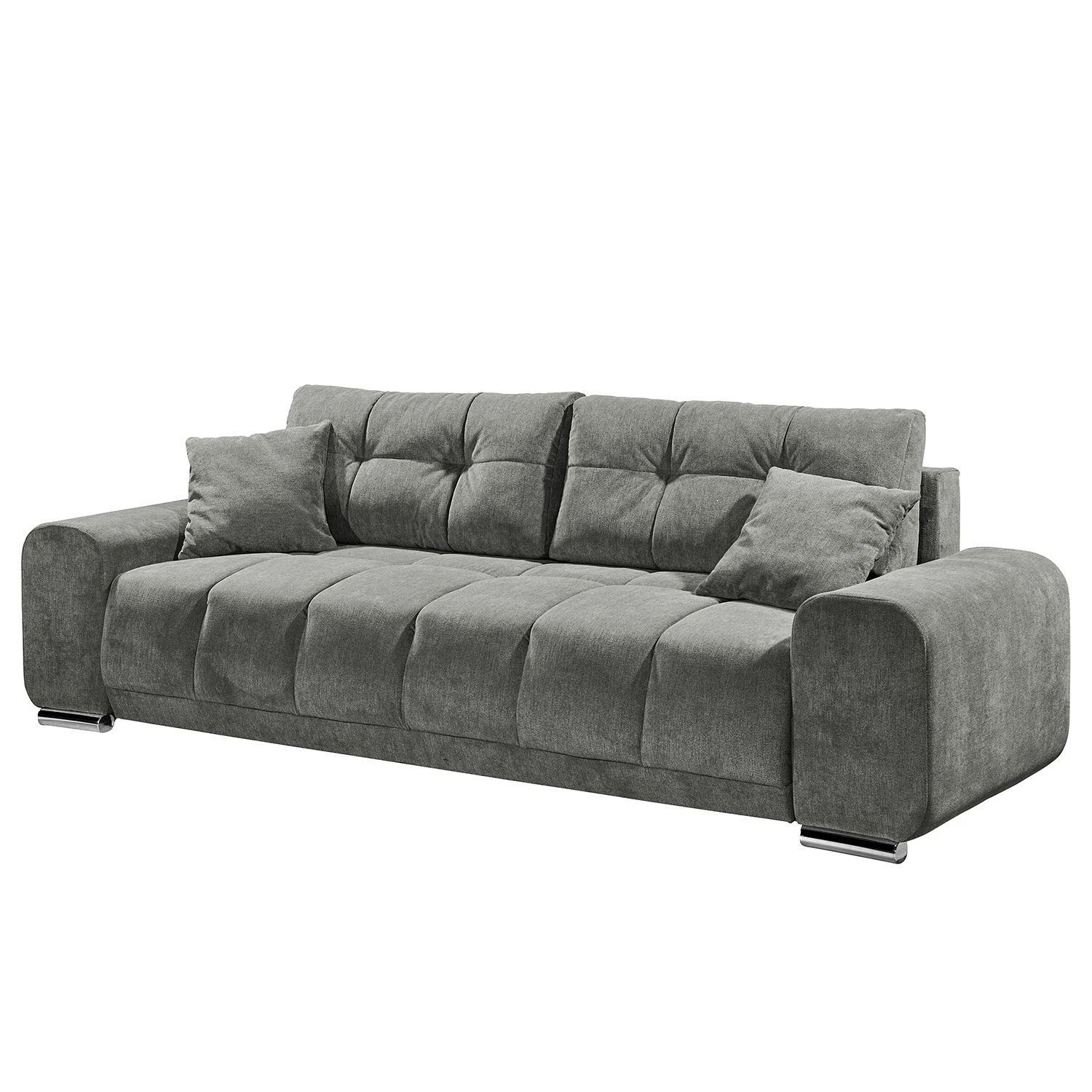 Loftscape Schlafsofa Tiegem - Microfaser - Microfaser Ranu: Dunkelgrau 1 Loftscape Schlafsofa Tiegem - Microfaser - Microfaser Ranu: Dunkelgrau