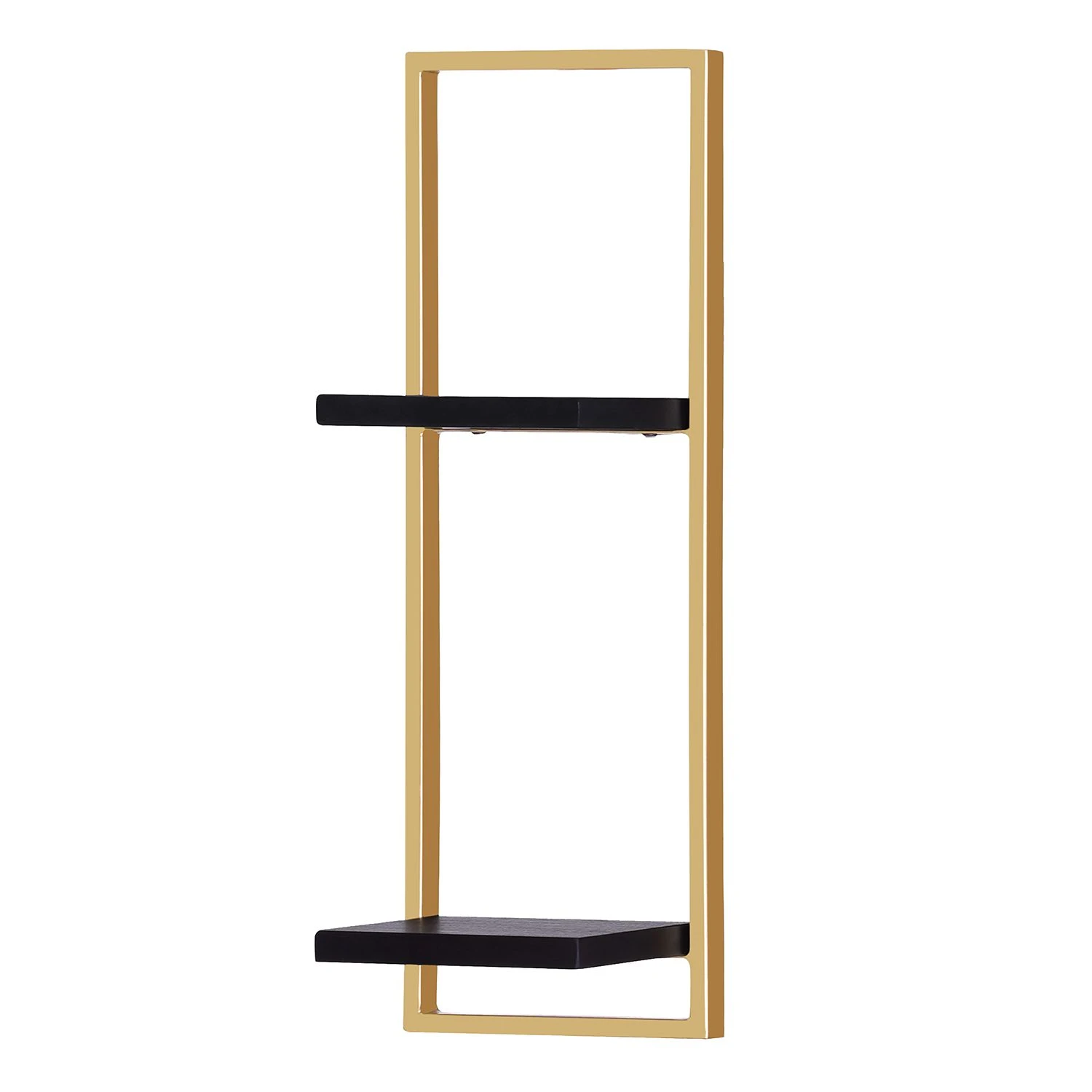 Jack & Alice Wandregal Harbin III - Akazie massiv - Akazie Schwarz / Gold 1 Jack & Alice Wandregal Harbin III - Akazie massiv - Akazie Schwarz / Gold