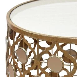 Jack & Alice Beistelltisch Belcum - Antik goldfarben -Wohnzimmermöbel boutique en ligne 1000150512 190107 16090600039 GALLERYIMAGES P000000001000150512