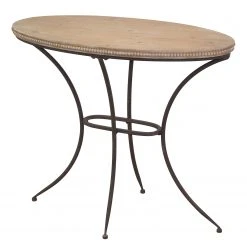 Ridgevalley Beistelltisch Manderfeld - Kiefer massiv - Kiefer / Schwarz