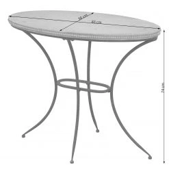 Ridgevalley Beistelltisch Manderfeld - Kiefer massiv - Kiefer / Schwarz -Wohnzimmermöbel boutique en ligne 1000150553 190103 07491300155 GALLERYIMAGES P000000001000150553