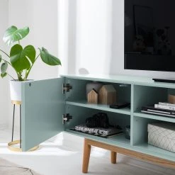 Mørteens TV-Lowboard Lindholm - Mintgrün - 160 x 40 cm -Wohnzimmermöbel boutique en ligne 1000153429 200217 15312400045 DETAILS P000000001000153429